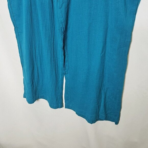 Jordan Taylor Womens Blue Gauzy Swimsuit Cover-Up Pants Size 2X Beachwear Bathin - Picture 5 of 13